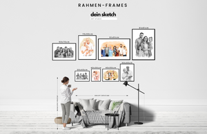 Bleistift Portrait - ganzer Körper - Tier