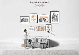 Bleistift Portrait - ganzer Körper - Mensch (mit umarmen)